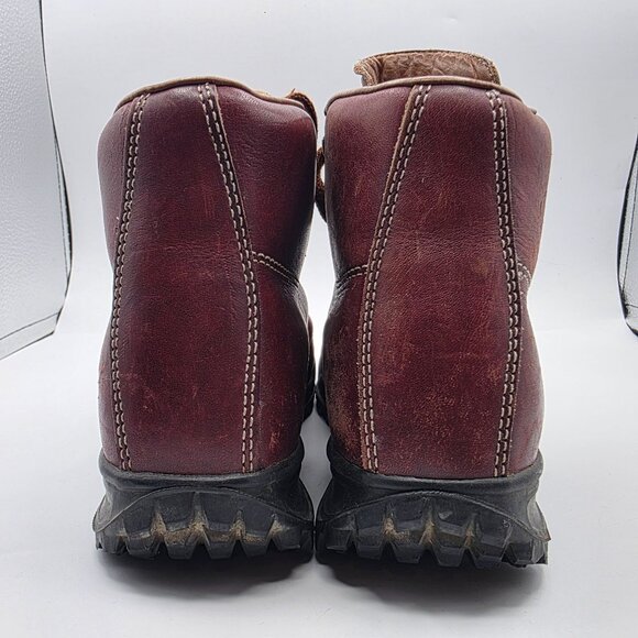 Vasque Gore Tex Womens Hiking Boots 7M Brown Leather Waterproof Italy Camping - Picture 4 of 16